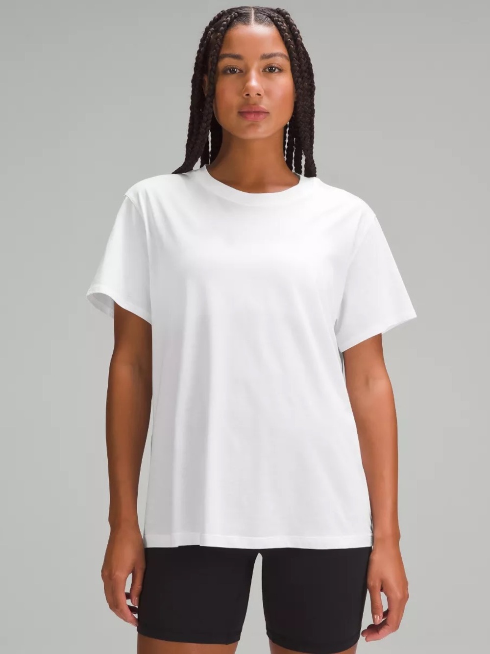 lululemon athletica all yours white tee
